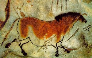 15.000 10.000 Pintura na caverna de Lascaux, França.
